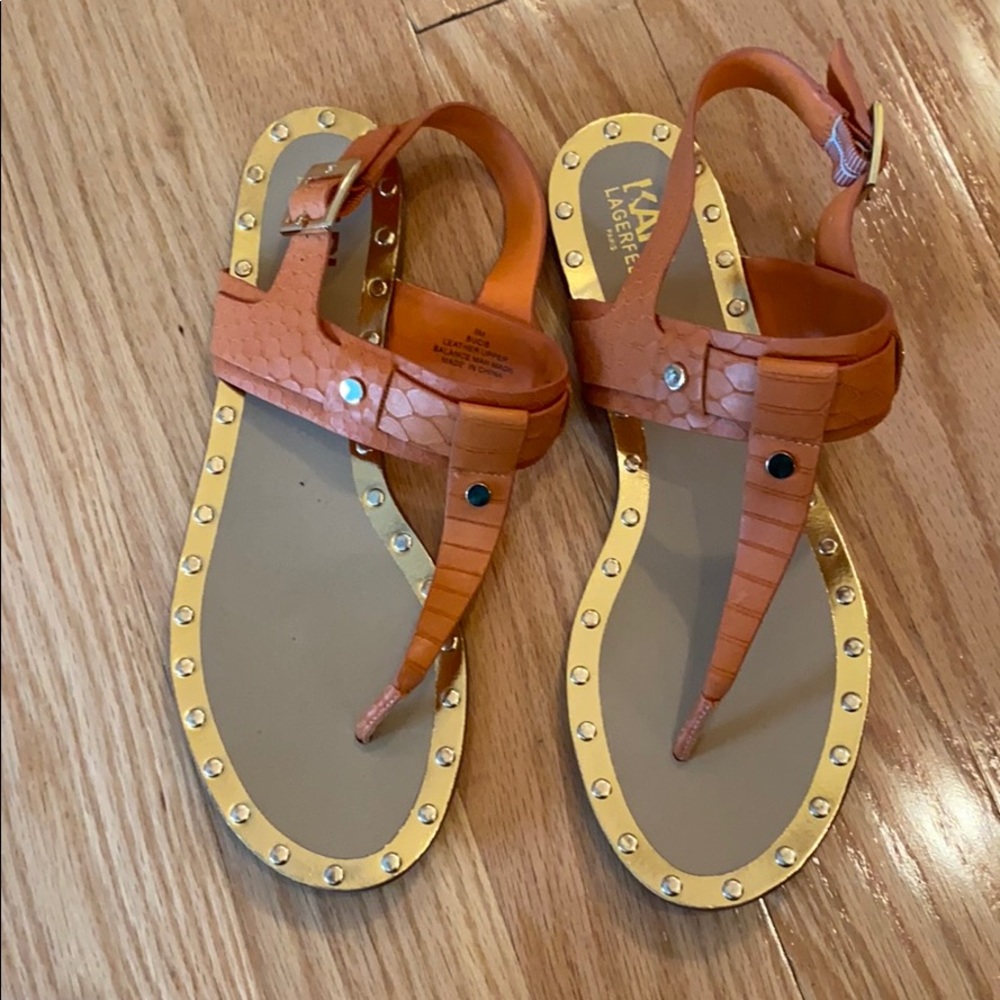 Karl Lagerfeld Casual Sandals - Like New
